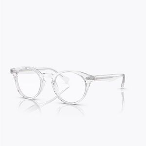 Clear Round Blue Light Glasses